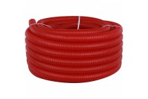 STOUT Труба гофрированная ПНД, цвет красный, наружным диаметром 40 мм для труб диаметром 32 мм — 