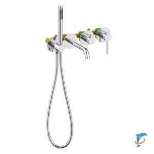 Смеситель встроенный для ванны с душем Timo Saona 2314/00YSM хром  (2314/00YSM)