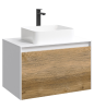 Тумба с раковиной Aqwella 5 Stars Mobi 80 подвесная белый/дуб балтийский (раковина Джой) Тумба с раковиной Aqwella 5 Stars Mobi 80 подвесная белый/дуб балтийский (раковина Джой) —