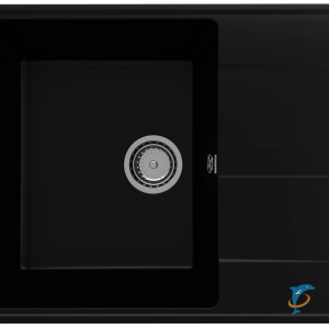 Мойка ULGRAN Quartz Prima 650 Уголь  (Prima 650-07)