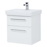 Тумба для комплекта Dreja Q MAX 60 подвесная, белый глянец — 