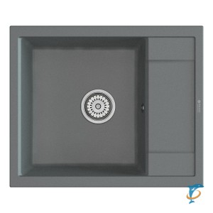 Мойка кухонная Point Римо 60 серый  (PN3010AL)