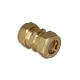 Муфта соединительная для нержавеющей трубы Millennium 15х15 MNS1515  (MNS1515)