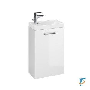 Тумба Cersanit LARA 40 белая с раковиной COMO 40 (SP-SZ-LARA-CO40/Wh+S-UM-COM40/1-w)