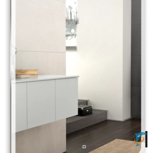 Зеркало AZARIO Стив 800х1000 c подсветкой и диммером, сенсор выкл (ФР-00001800)  (ФР-00001800)