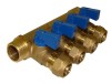 Коллектор Millennium 3/4x16ц 4 выхода синий &mdash; 