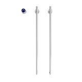 Полотенцесушитель электрический Terminus Рондо П2 35х76, хром &mdash; Водяной полотенцесушитель «Сахара» 500/860 Terminus 14 перекладин