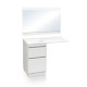Мебель для ванной El Fante напольная Даллас 110 Люкс белая PLUS левая  (СС-00000438 + СС-00000442 + СС-00000437)