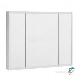 Зеркальный шкаф Aquaton Нортон 100 белый глянец  (1A249302NT010)