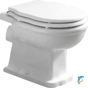 Крышка-сиденье для унитаза с микролифтом Cezares BOHEME  BB115SCM-CRM  (BB115SCM-CRM)