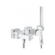 Смеситель для ванны Grohe Eurocube 23141000 с душем   (23141000)
