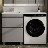 Тумба с раковиной напольная Style Line Estetus Леон 120 L серая — 