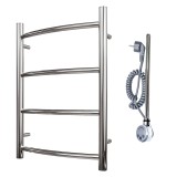 Полотенцесушитель электрический Point Афина PN04146E П4 400x600 левый/правый, хром &mdash; 