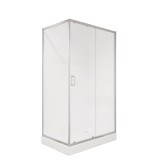 Душевое ограждение NG-6612-08 (120*80*190) прямоугольник, двери раздвижные, — 