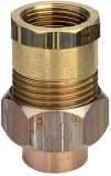 Разъёмное соединение Viega d22х1'' с переходом на внутреннюю резьбу с коническим уплотнением под пайку, бронза-латунь, модель 94340G  &mdash; 