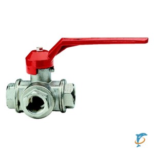 Шаровый кран 1" Itap 128 трехходовой (128 1