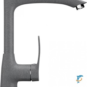 Смеситель для кухонной мойки Ulgran U-005 графитовый  (U-005-342)