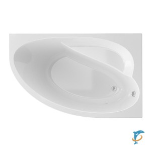 Ванна Alex Baitler NERO 160х100 правая  (NERO R 160*100)