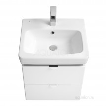 Тумба под раковину Aquaton Скай PRO 50 белый глянец 1A238001SY010 — 