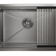 Стальная кухонная мойка Granula KS-6045U сталь сатин  (KS-6045U сталь сатин)