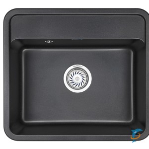 Кухонная мойка Granula Standart ST-5601 черный  (ST-5601 черный)
