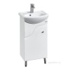 Тумба с раковиной Aquaton Колибри 45 левый , белая Тумба с раковиной Aquaton Колибри 45 левый , белая —