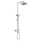 Душевая система HAIBA HB2422, тропический душ, латунь, хром — 