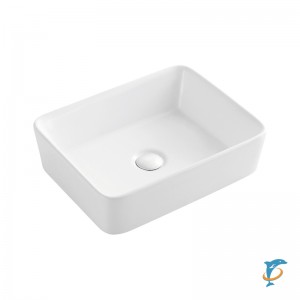 Раковина накладная Azario 475х370х140 белая AZ-2074  (AZ-2074)