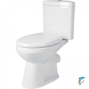 Унитаз-компакт угловой Creo Ceramique PROJECT 660х395х755, микролифт (PR1002S+PR1003D+PR1001S)