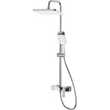 Душевая система HAIBA HB24512, тропический душ и 3-функц.лейка, латунь, хром &mdash; 