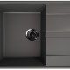 Мойка ULGRAN Quartz Prima 650 Асфальт  (Prima 650-09)
