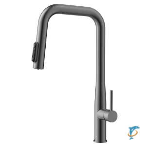 Смеситель KAISER Vita для кухни , с подачей фильтрованной воды и выдвижной лейкой 43444-15   (43444-15 )