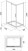 Душевое ограждение LORANTO SUNWAY 120х80х200 R/L с низким поддоном 13см, прозрачное закаленное стекло 6мм, профиль хром (CS-6128C 120)