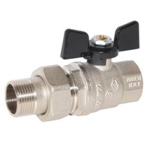 Кран американка 1''1/4 Bugatti (322) — Температура от -20 до 120 С
Рабочее давление от 25 до 64 бар