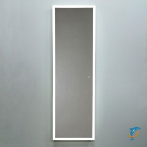 Зеркало AZARIO Моника 450х1500 c подсветкой и диммером, сенсор выкл (ФР-00001406)  (ФР-00001406)