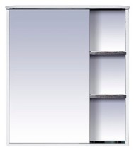 Зеркало со шкафом Мисти (Misty) Венера 70 левое со светом комбинированное — 