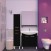 Мебель для ванной Misty Джулия 85 с зеркалом с полочкой прямая черная