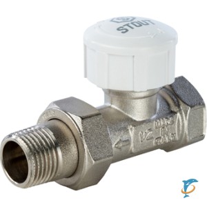 Термостатический вентиль прямой Stout 1/2  (SVT-0001-000015)