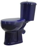 Унитаз - компакт Оскольская керамика ДОРА синий — 