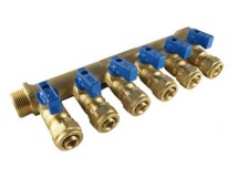 Коллектор Millennium 3/4x16ц 6 выходов синий — 