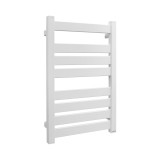 Полотенцесушитель электрический Fixsen HI-TECH 800х500 FX-7500W, белый &mdash; Водяной полотенцесушитель «Марио» 500/1096 Terminus 23 перекладины