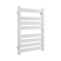 Полотенцесушитель электрический Fixsen HI-TECH 800х500 FX-7500W, белый &mdash; Водяной полотенцесушитель «Марио» 500/1096 Terminus 23 перекладины