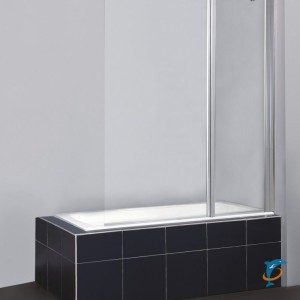 Душевая шторка на ванну Cezares SELA-V-11-120/140-Ch-Cr-L  (SELA-V-11-120/140-Ch-Cr-L)