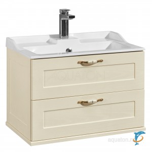 Тумба с раковиной Aquaton Леон 65 дуб бежевый  (1A187001LBPR0 + Aquaton_1A708731FB010)