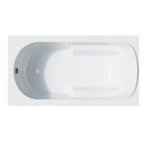 Акриловая ванна CORPA NERA Santi 140х75 прямоугольная, универсальная, белый — 