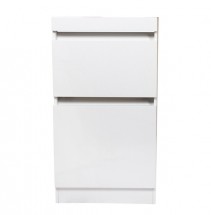 Тумба для комплекта El Fante напольная Даллас 100 Люкс белая PLUS Эмаль — Тумба для комплекта El Fante напольная Даллас 100 Люкс белая PLUS СС-00000514