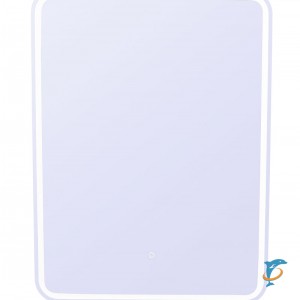 Зеркало-шкаф El Fante Каре 50х80 с подсветкой, сенсор на зеркале  (СС-00002302)