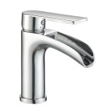 Смеситель для раковины HAIBA HB13505 водопад, латунь, хром — 