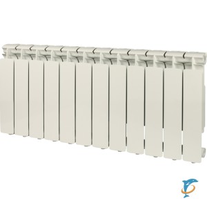 Stout Bravo 350 12 секций радиатор алюминиевый боковое подключение (SRA-0110-035012)