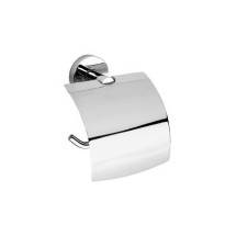 Держатель туалетной бумаги с крышкой Sapho X-Round XR705, хром  — 